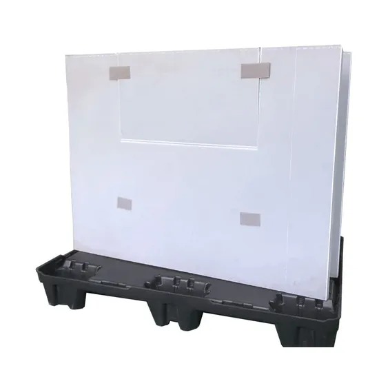 Foldable Plastic Pallet Box with Sleeve 1200x800mm