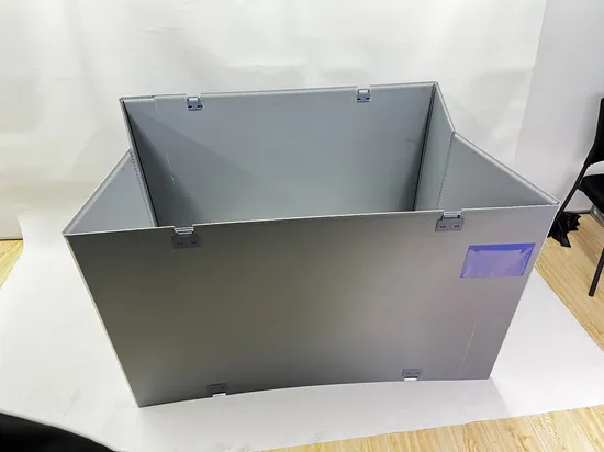 Stackable Heavy-Duty Modular Sleeve Pallet Box