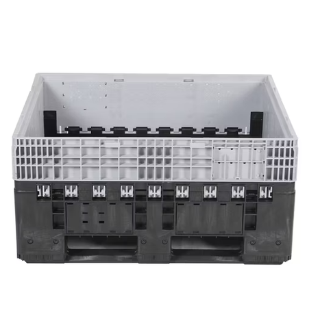 Caisse Palette Pliante en Plastique 1200x1000x595mm pour Pièces Automobiles