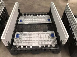 Caisse Palette Pliante en Plastique 1200x1000x595mm pour Pièces Automobiles