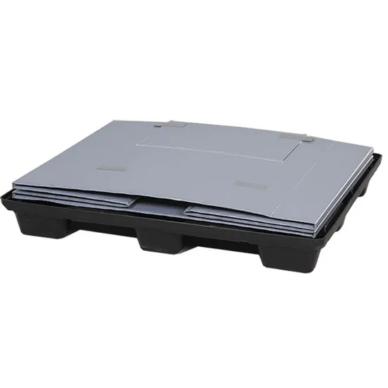 Foldable Plastic Pallet Box with Sleeve 1200x800mm