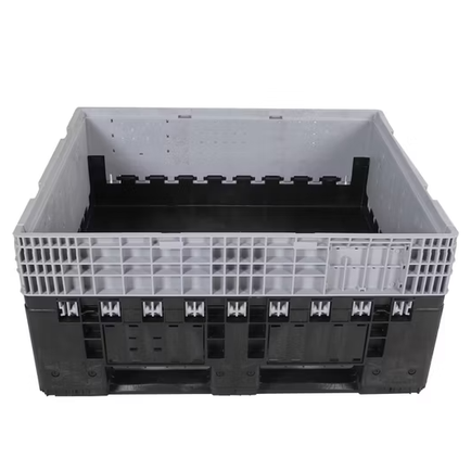 Caisse Palette Pliante en Plastique 1200x1000x595mm pour Pièces Automobiles