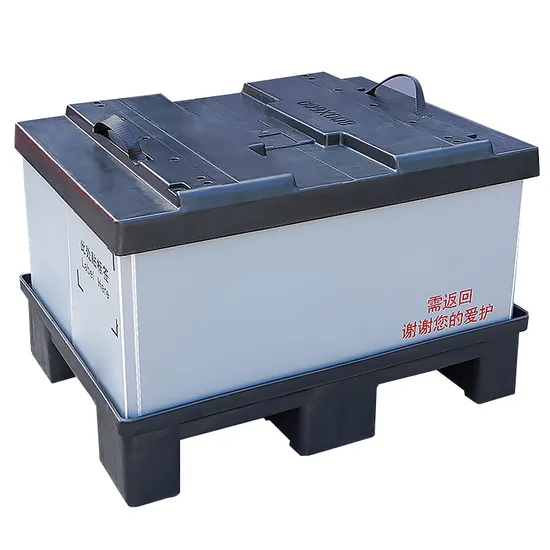 Robuste faltbare Kunststoff-Sleeve-Palettenbox nach Euro-Norm